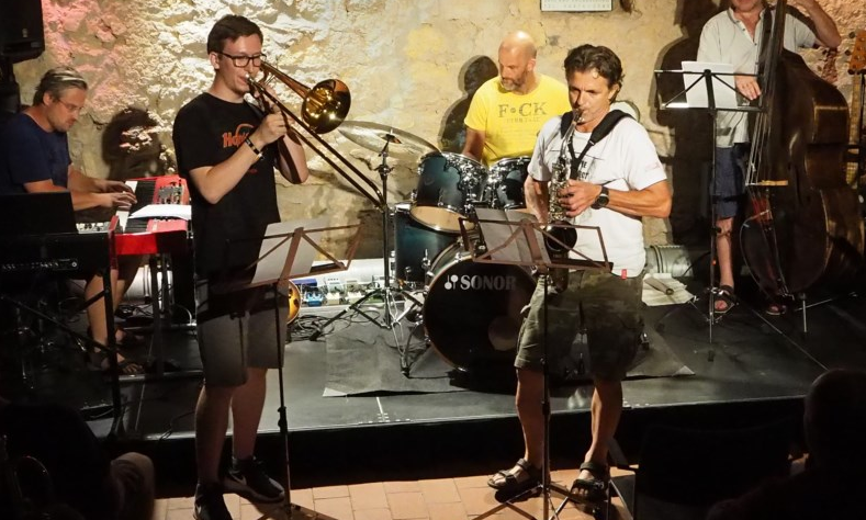 Jamsession im Rahmen des Bigband-Workshops Kofu Bad Radkersburg